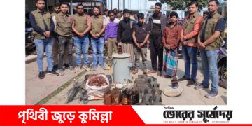 বৈদ্যুতিক ট্রান্সফারমার চুরির মূলহোতাসহ গ্রেফতার ৫।